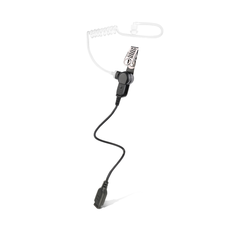 DME-42 LOK1 acoustic tube earpiece with metal clip