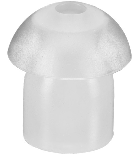 Otto Replacement Standard clear eartip, 10 Pack (Clear)