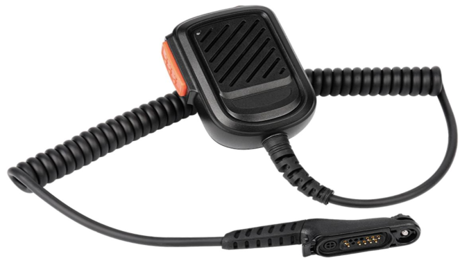 Remote Speaker Microphone Waterproof IP67 with 3,5mm Audio Jack